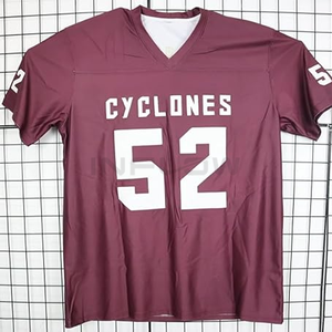 Maillot de football américain pour adultes et enfants, ensemble Los Angeles, maillot de baseball américain brodé, broderie, sports de plein air, maille - Product Image 3