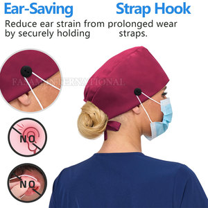 OEM Service Latest Design <b>Nurse</b> <b>Scrub</b> Hat Premium Quality <b>Nurse</b> <b>Scrub</b> Hat Adjustable <b>Nurse</b> <b>Scrub</b> Hat - Product Image 3