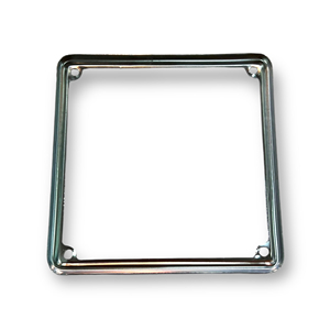 Marco para matrícula de acero inoxidable pulido (170x170mm) - Product Image 2