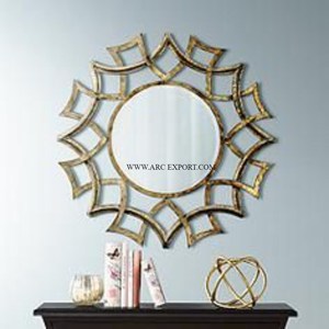 Espejo de pared hecho a mano con diseño de mariposa clásica, forma y tamaño personalizados, espejo de pared decorativo para sala de estar y restaurante - Product Image 5