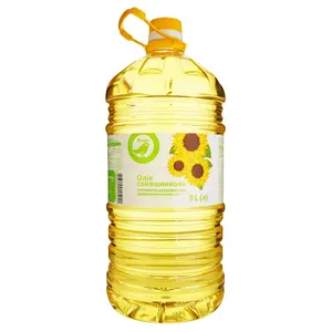 Aceite vegetal de girasol a granel, aceite de girasol de muy buena calidad, asequible, en 1L, 2L, 3L, 4L, 5L