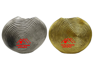 Vase à fleurs en aluminium moulé sur mesure, design floral abstrait, idéal pour la restauration et l'hôtellerie – Meilleure vente - Product Image 5