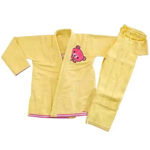 Venta al por mayor Jiu Jitsu personalizado Bjj Gi Brazilian Jiu-Jitsu uniforme Kimono Gi artes marciales y entrenamiento de artes marciales se viste el año 2017 - Product Image 1