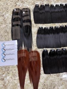 Venta al por mayor de mechones de cabello humano sin procesar con cutícula alineada 2023 mechones de cabello humano sin procesar súper doblemente estirado proveedor - Product Image 6