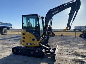 Miniexcavadora Compacta John Deere 35P Usada, Año 2025, 4 Toneladas, Motor Yanmar, Control PLC, Orugas Hidráulicas con Componentes Principales - Product Image 5