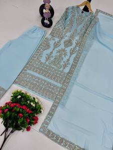 ชุดเสื้อและพลัสโซชุดปาร์ตี้หรูหราสำหรับงานเฉลิมฉลองอินเดียและปากีสถาน - Product Image 2