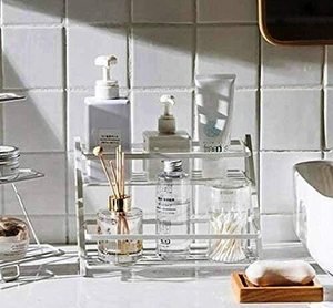 Premium Cabinet Glass Spice Rack for a Sleek <b>Kitchen</b> Modern Glass Spice Rack for Cabinet or <b>Pantry</b> - Product Image 3