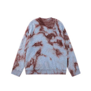 Chandails en laine tricotée Fabricant OEM personnalisé Vente en gros Pullover Tricots Fournisseur Vêtements d'hiver confortables et chauds à la mode - Product Image 1