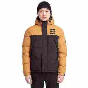 แจ็กเก็ตผู้ชายแบบลำลองสำหรับฤดูหนาวทำจากหนัง100% กันลมมีซิปขนแกะระบายอากาศได้ดีปรับแต่งได้ - Product Image 3