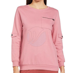 เสื้อสเวตเชิ้ตผู้หญิงขายดี คุณภาพสูง ออกแบบเองได้ สำหรับฤดูหนาว - Product Image 1