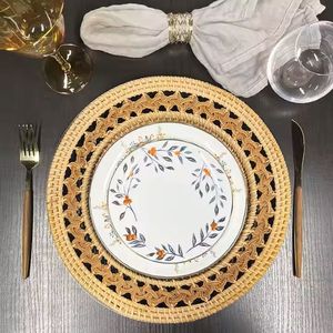 แผ่นชาร์จหวายทำด้วยมือเครื่องครัวน้ำหนักเบาเป็นมิตรต่อสิ่งแวดล้อมเหมาะสำหรับโรงแรมและบ้าน - Product Image 5