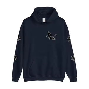 2025 meilleure qualité polaire à capuche OEM ODM Service 100% coton pull avec logo brodé personnalisé sweat à capuche d'hiver pour unisexe - Product Image 1