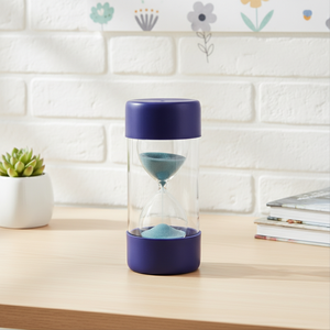 Meilleures ventes Sablier léger et portable de 30 ml en verre et bois au design nordique durable pour les petits moments critiques - Product Image 6