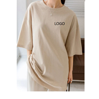 Camisetas de Alta Calidad para Mujer, Estilo Urbano, Ligeras, de Color Sólido, con Apliques, Transpirables, Ecológicas, Colores Personalizables
