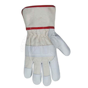 Gants de travail en cuir fabriqués au Pakistan, produit de qualité supérieure, anti-chaleur, imperméables, personnalisables, vêtements de sécurité - Product Image 2