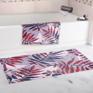 พรมปูพื้นลายดอกไม้สีเบจสไตล์โมเดิร์น ซักได้ รุ่น 3001 จาก Depot Home - Product Image 4