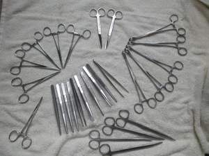 Ensemble de 83 instruments chirurgicaux en acier inoxydable, source d'alimentation manuelle, pinces à ciseaux Twizzers - Product Image 3