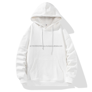 Unisex 100% Cotton Sweatshirt High Quality Winter <b>Fleece</b> Crew Neck Pullover with Custom Logo Embroidery Solid for <b>Men</b> Women - Product Image 1