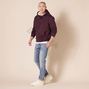 Sweat à capuche thermique isolé léger pour hommes Gym Ready Pullover Fleece Warm Activewear Outdoor Adventure Style Streetwear Daily fit - Product Image 5