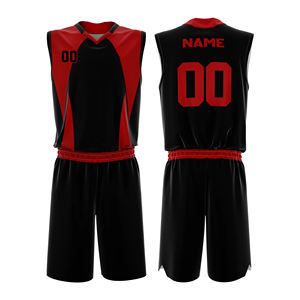 Ensemble d'uniformes de basket-ball pour hommes, en polyester 100%, de haute qualité, nouveau design, vêtements de sport d'extérieur personnalisés - Product Image 3