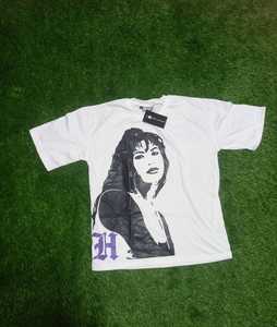 Imprimé personnalisé T-shirt grande taille pour hommes de haute qualité 100% coton à manches courtes cou vierge impression personnalisée - Product Image 1