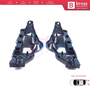 Soporte de Montaje para Parachoques Trasero Izquierdo y Derecho BSP1251 para Sandero MK2 B52 B8 2012-2016 Pre-Facelift 850459391R 850440810R - Product Image 6