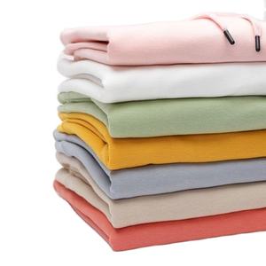 Jersey de alta calidad, teñido liso, 350g, logotipo impreso, mezcla de algodón y poliéster, sudaderas con capucha de lana Polar Unisex personalizadas para invierno - Product Image 5