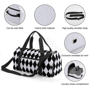 Bolsas de lona impermeables plegables de gran capacidad personalizadas, bolsas de lona de viaje al por mayor a bajo precio - Product Image 3