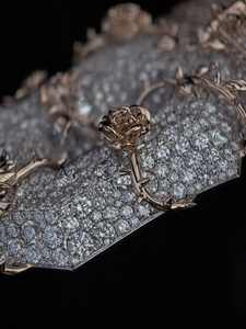 Custom Moissanite <b>Cross</b> Pendant VVS Iced Out 925 <b>Sterling</b> <b>Silver</b> Rose Gold with Rhodium Plating Hiphop Style - Product Image 2