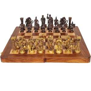 Juego de Ajedrez de madera de calidad superior con cajón de almacenamiento y acabado suave para uso en el hogar, la Oficina y el torneo - Product Image 4