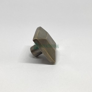 Poignées d'armoire de cuisine en laiton poignées de porte d'armoire en laiton moderne poignées de porte boutons tirer carré quincaillerie de chambre à coucher - Product Image 5