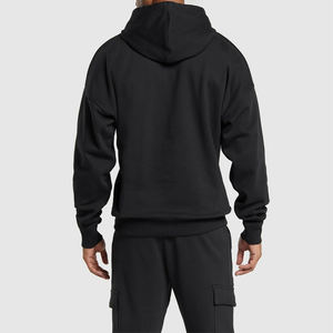 เสื้อฮู้ดดี้ปักลายแบรนด์ดังแฟชั่นฤดูหนาวสไตล์สตรีทแวร์สำหรับผู้ชาย ออกแบบเองได้ คุณภาพสูง ผ้าฝ้าย 100% ระบายอากาศได้ดี ขายส่ง - Product Image 4