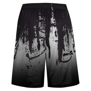 Ensembles de t-shirts décontractés pour hommes en polyester/coton éco-responsable, respirants, tendance, pour le sport et la gym, vente en gros - Product Image 2