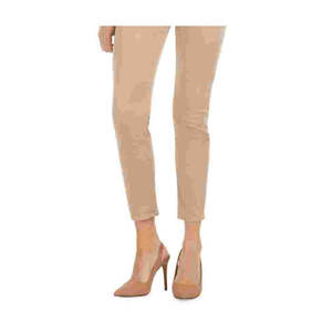 JEN7 by 7 per Tutta la Persona Umana, Jeans Skinny da Donna a Vita Alta in Raso Casual, Beige Scuro, Taglia 2 - Lavabili - Product Image 3