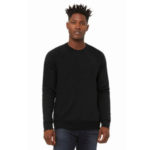 Bella + Toile Unisexe Adulte Noir Heather Hoodie Nouveau Éponge Polaire Pull Sweat pour L'hiver - Product Image 1