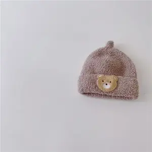 MILANCEL – chapeau ours pour nouveau-nés filles et garçons, accessoires pour bébés, hiver 2022 - Product Image 2