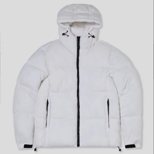 Premium ODM Haute Qualité Hommes Matelassé Bulle Veste Personnalisé Col Montant Puffer Bomber Manteau Fait Fermeture Éclair Col Montant Hommes Vestes - Product Image 1