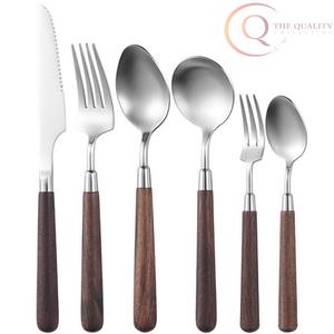 Handcrafted <b>Wooden</b> Cutlery Set Unique Grain Pattern Natural Wood <b>Utensils</b> for Elegant Dining - Product Image 2