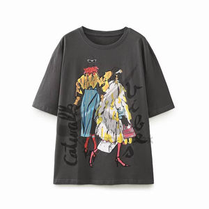 Camisetas bordadas PARA MUJER: material transpirable de alta calidad con diseños bordados personalizados, ideal para moda y ropa informal - Product Image 1