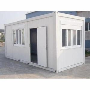 Contenedor con dos ventanas para uso en obra de construcción remota - Product Image 5