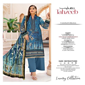 AF Fashion Brand Vestidos casuales de Invierno para mujer Staple Viscose Trajes de 3 piezas Cosido 10 dólares Volumen TEHZEEB - Product Image 6