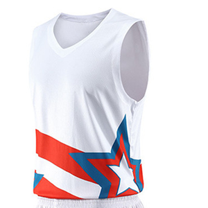 Conjunto de Uniforme de Baloncesto sin Mangas, Sublimado Personalizado, Transpirable, Estampado, para Hombre y Unisex, 100% Poliéster 2026 - Product Image 4