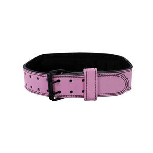 เข็มขัดหนังวัวน้ำหนักเบาใช้ได้ทั้งชายและหญิงออกแบบโลโก้ตามต้องการเพื่อความปลอดภัยในการออกกำลังกายและยกน้ำหนัก - Product Image 2