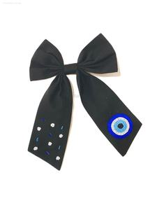 Lazos con cuentas Accesorios para el cabello adornados con clase Elefante multicolor Lazos de cola de cocodrilo hechos a mano para niños y niñas - Product Image 4