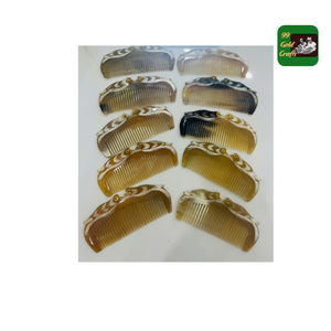 Peine de cuerno Cuerno de búfalo natural Hecho a mano Cabello suave Aseo Artesanía tradicional vietnamita Proveedor de exportación - Product Image 6