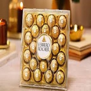 Oferta Especial Chocolate Gourmet Premium Ferrero Rocher, Dulces Envueltos Individualmente para Pascua, 5.7 Oz, 13 Unidades - Product Image 1