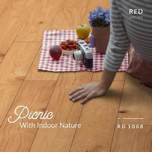 Tablones de madera de porcelana azulejos 200X1200 MM tablones de suelo marrón textura de porcelana - Product Image 5