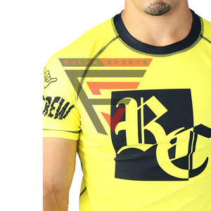 Todos los tamaños de manga larga profesional hecho precios al por mayor hombres Rash Guards para la venta - Product Image 1
