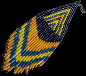 ต่างหูห้อยประดับลูกปัด ดีไซน์เนอร์ยอดนิยม งานแฮนด์เมด สำหรับงานพิเศษ ปักลายสีสันสดใส ดีไซน์ทันสมัย สำหรับเด็กผู้หญิงและผู้หญิง - Product Image 6