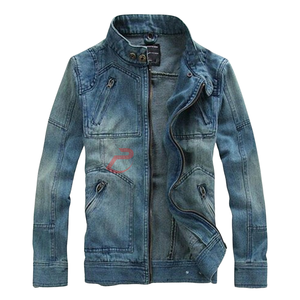 Ropa Trajes personalizados Chaqueta vaquera bordada para hombres Descuentos en pedidos a granel Mejor precio garantizado - Product Image 6